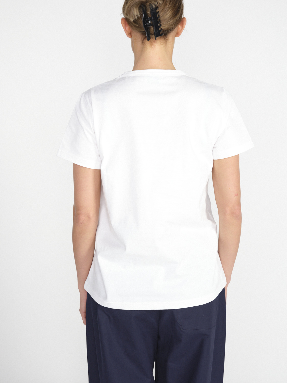 Barrie Top con logo Thistle - T-shirt con applicazione in cashmere  coral S