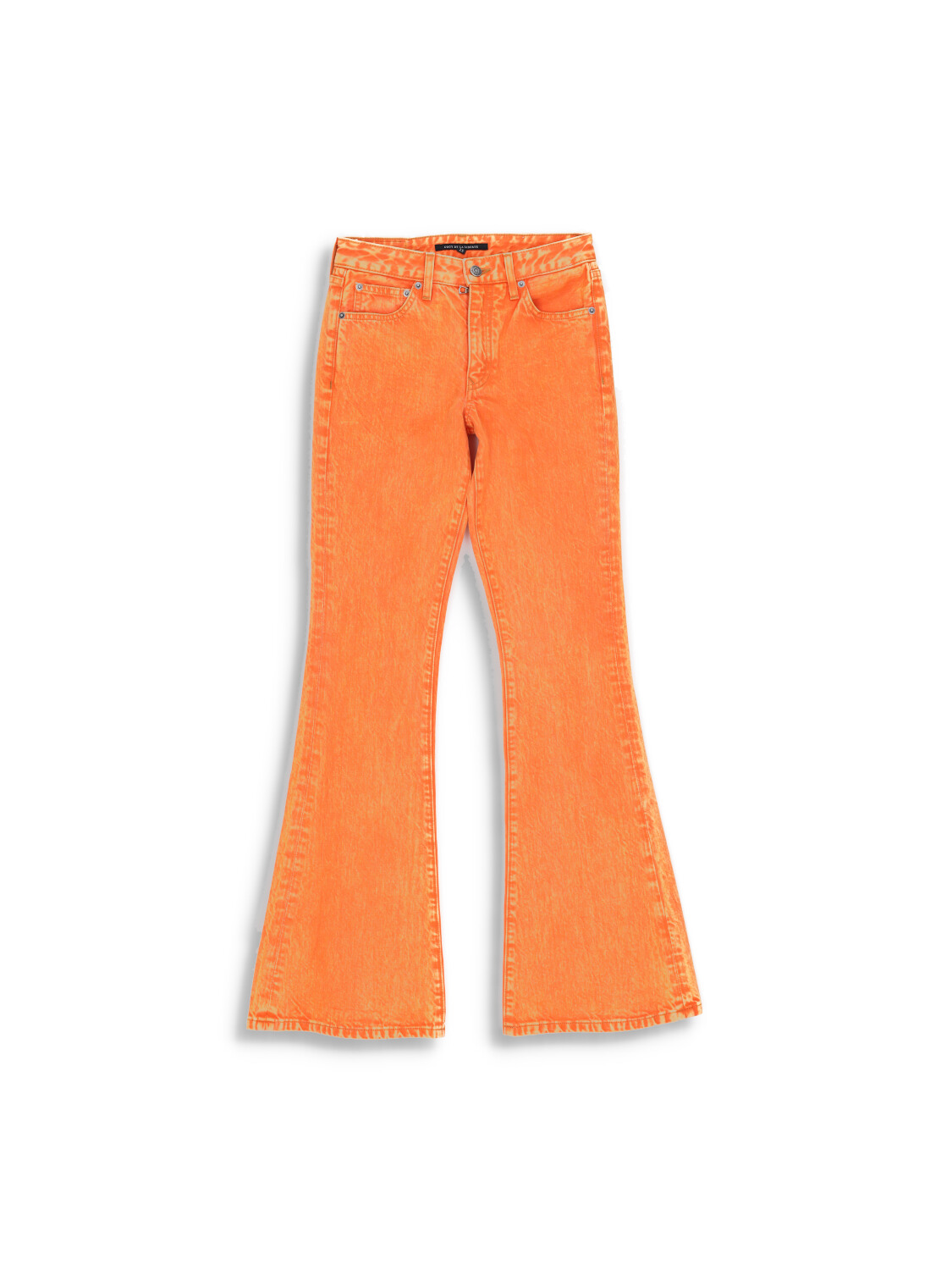 Cout De La Liberte Britney - Pantalon en jean délavé à la batte orange 25