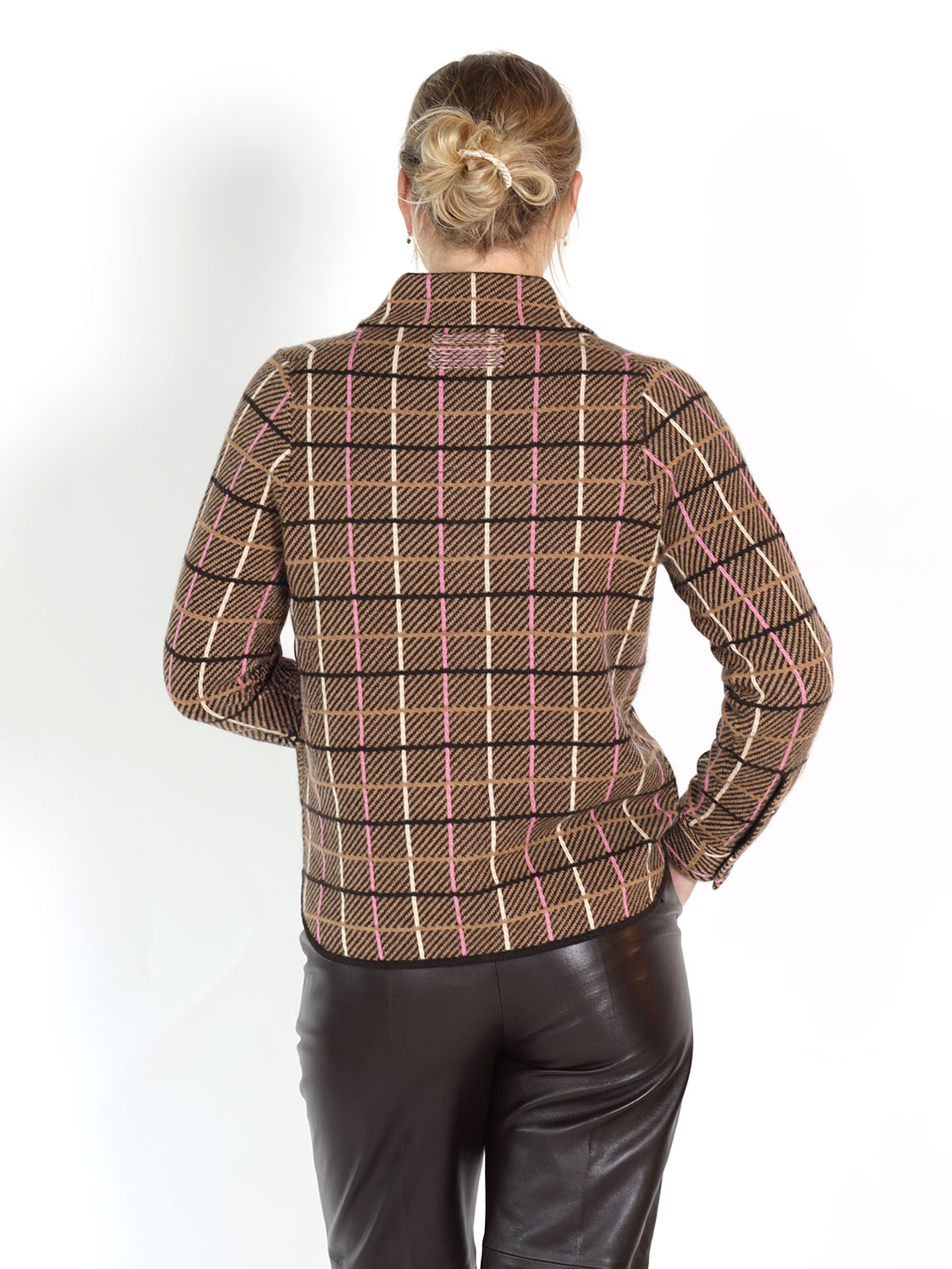 Guest in Residence Dylan Plaid –  Jacke aus Cashmere  mehrfarbig S