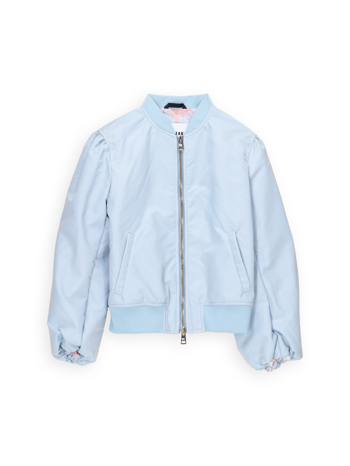 Classic bomber jacket made from tech fabric 