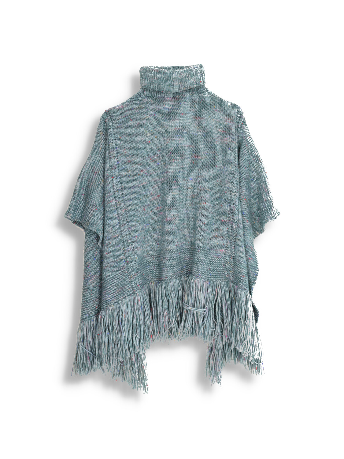 Camina - Oversized poncho in merino wool 