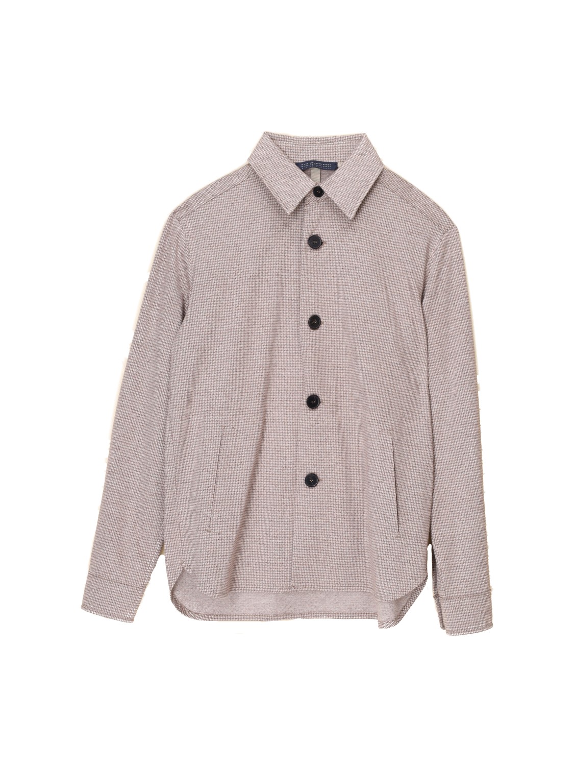 Patterned – Hemdjacke aus Baumwolle 