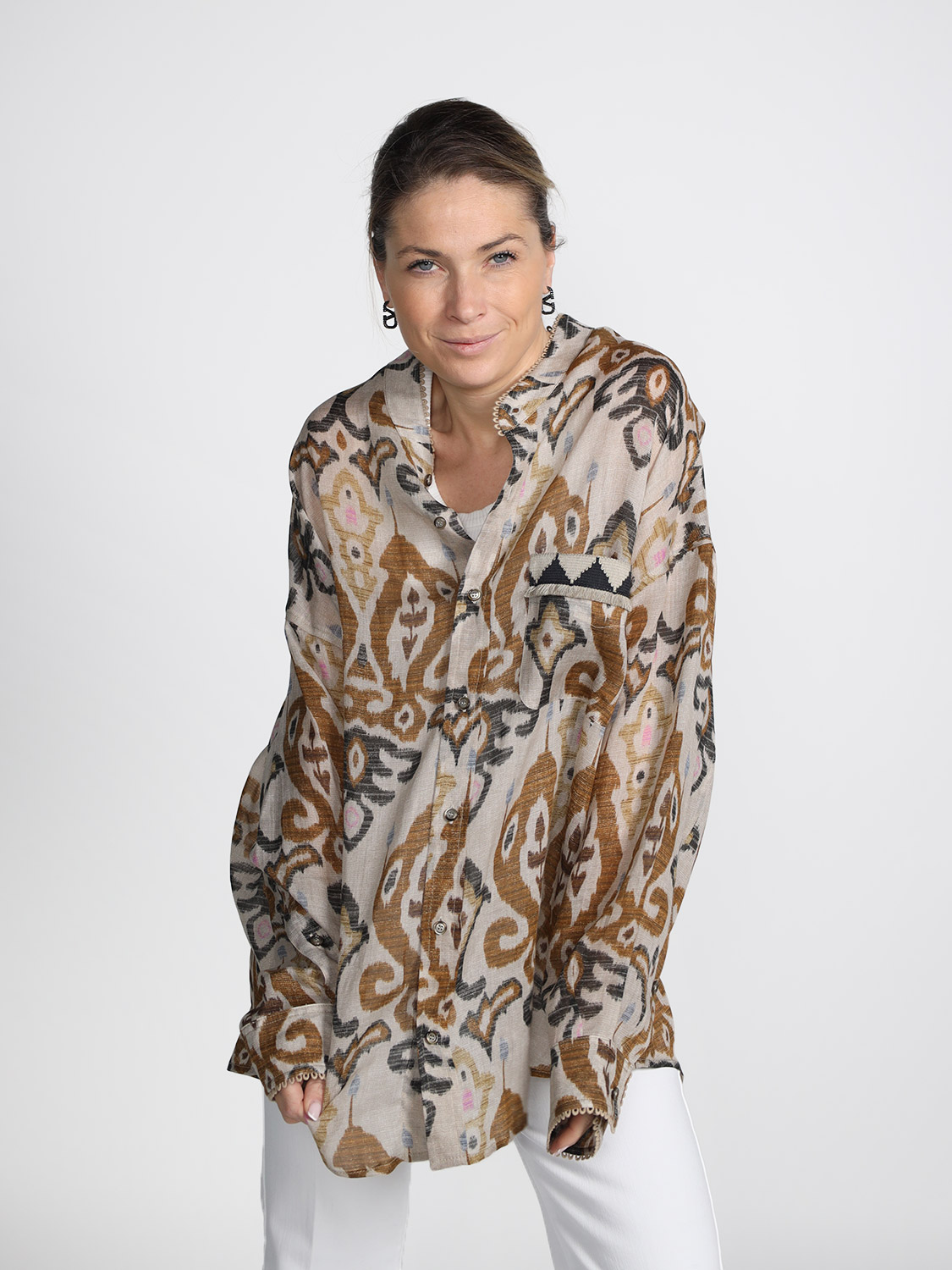 Bazar Deluxe Patterned blouse   mehrfarbig 34