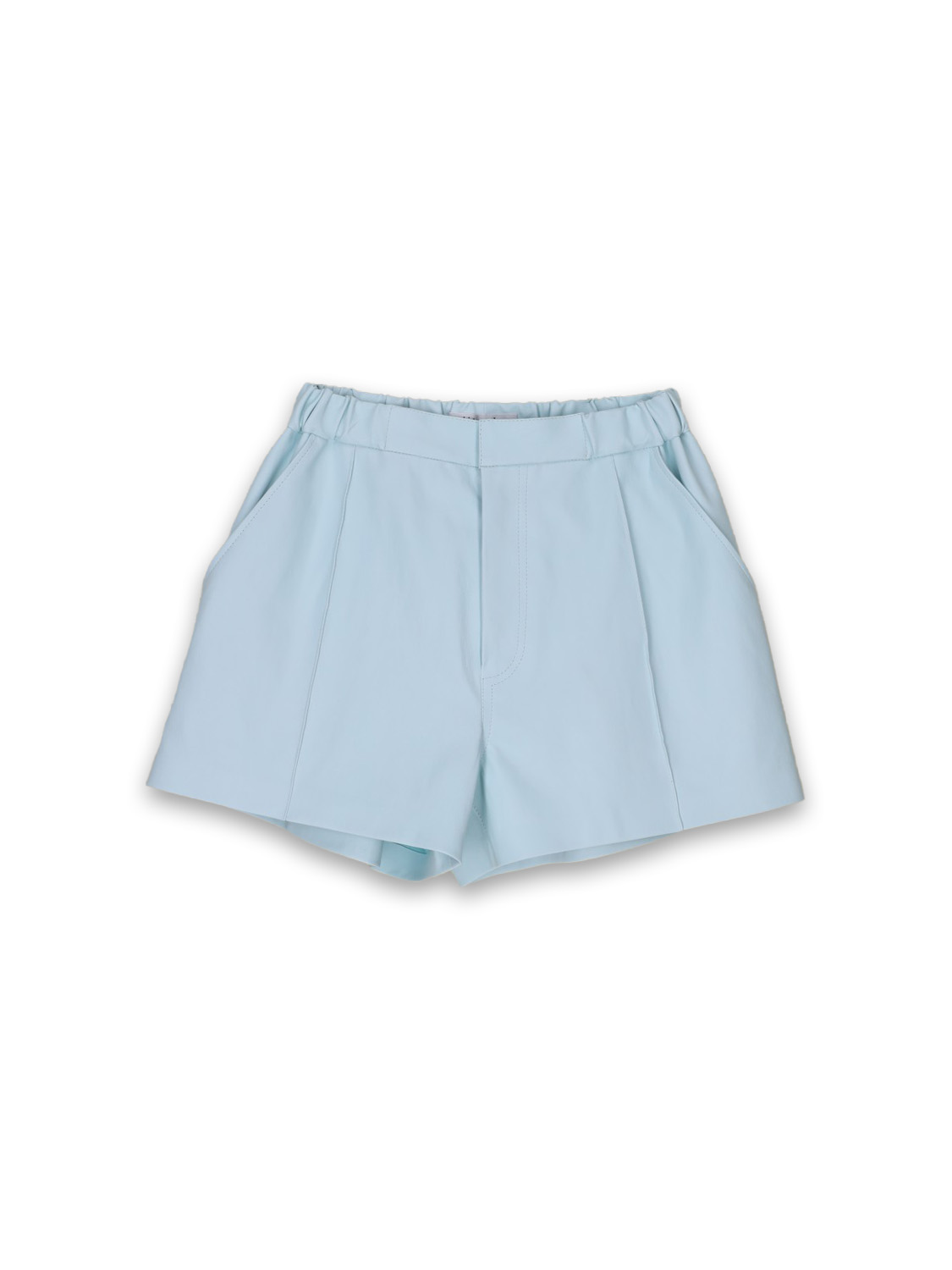 jitrois Edie Shorts – soft shorts in lamb leather  mint 34