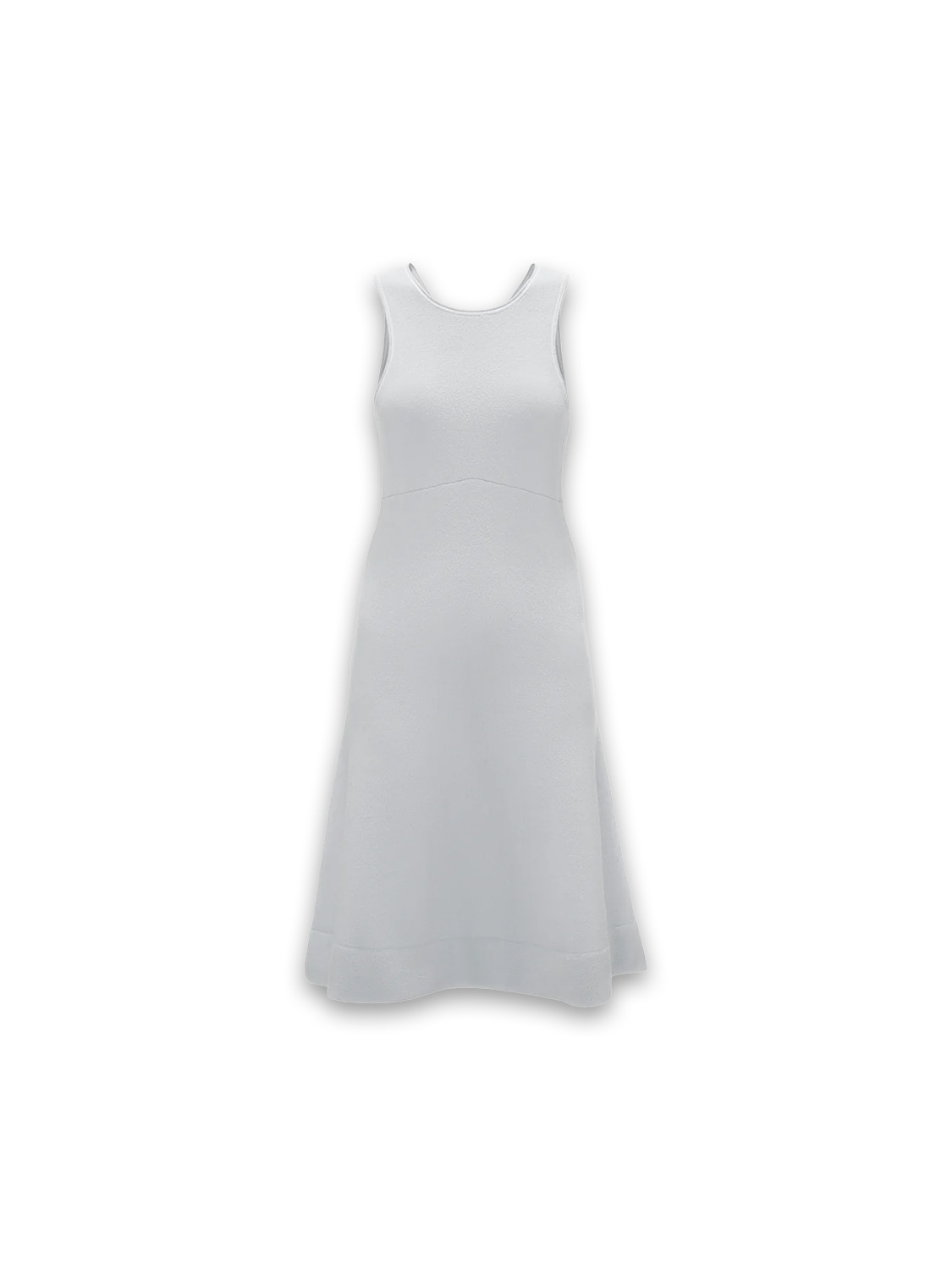 Victoria Beckham Boucle Strickkleid aus Baumwoll-Mix   creme XS