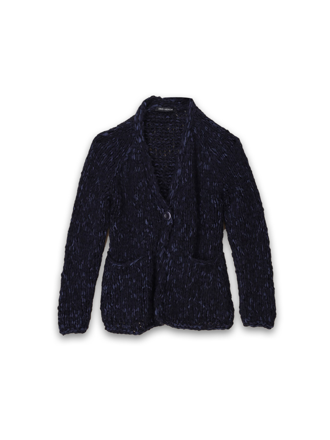 Iris von Arnim Anni - Strickjacke aus Cashmere-Seiden-Mix navy XS/S