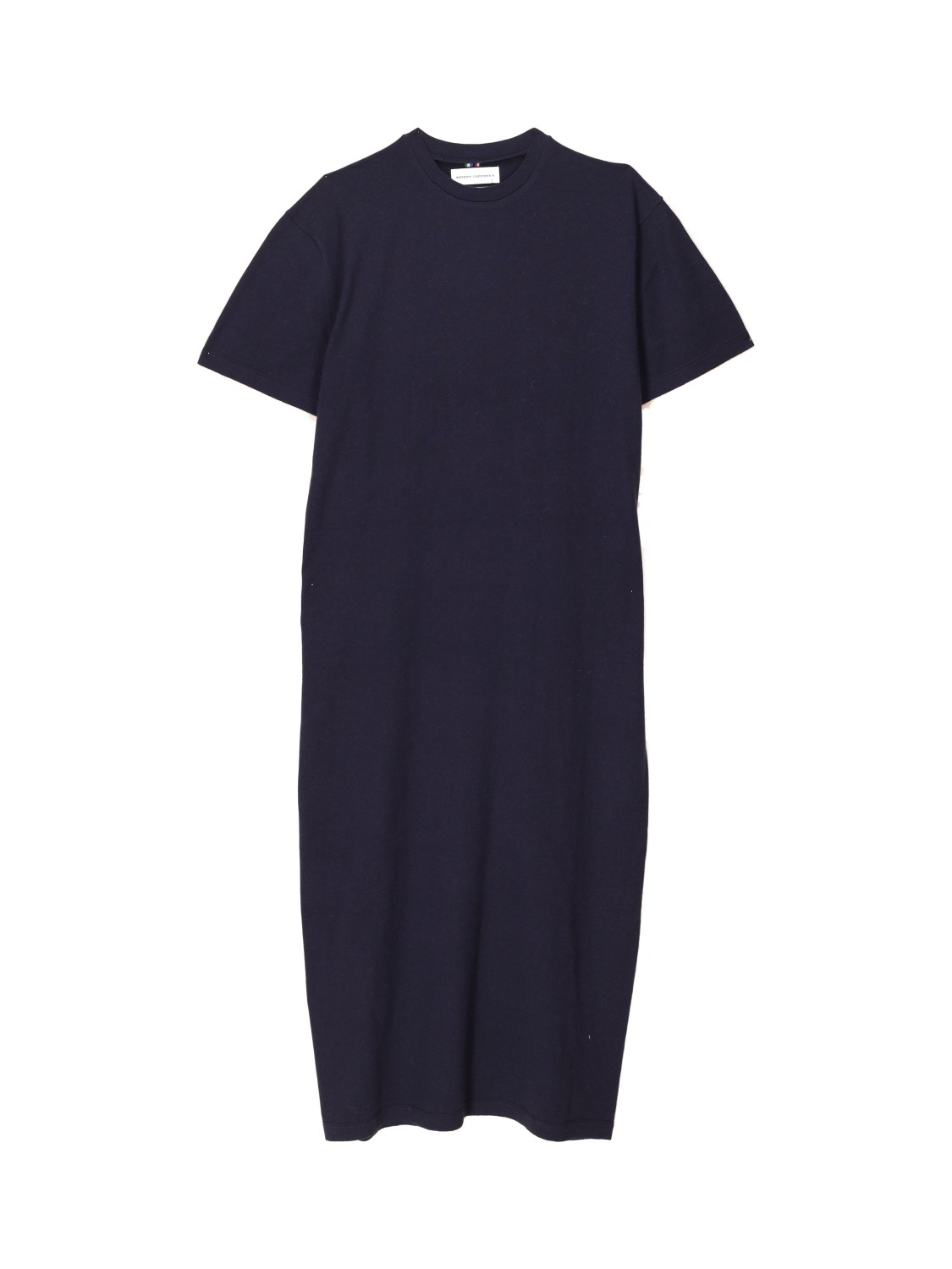 Extreme Cashmere N°321 Kris – Oversized T-Shirt-Kleid aus Kaschmir-Baumwoll-Mix  marine One Size