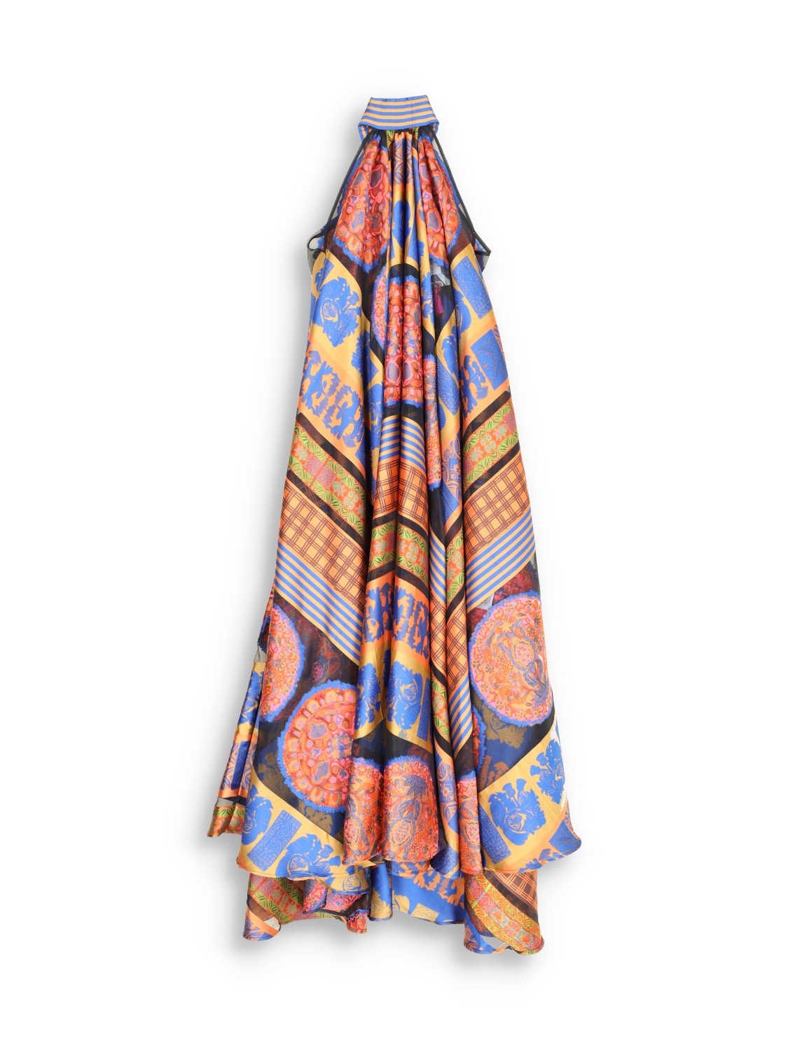 Kipos Evening - Maxi dress with graphic pattern