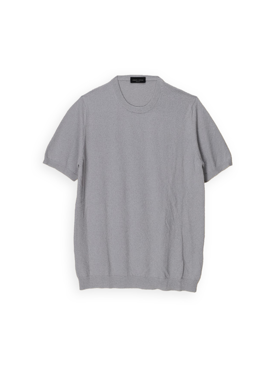 Roberto Collina Girocollo MC – Frottee-Shirt   creme 50