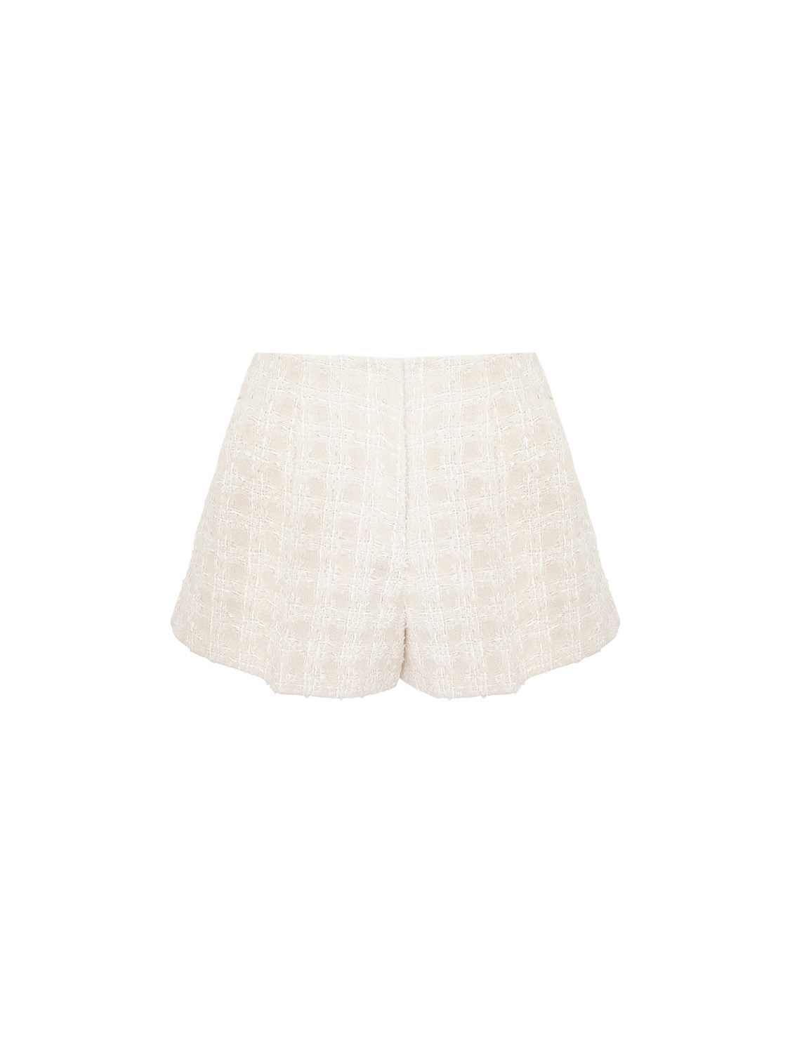 Sly010 Alessia - Pantaloni corti in tweed creme 36