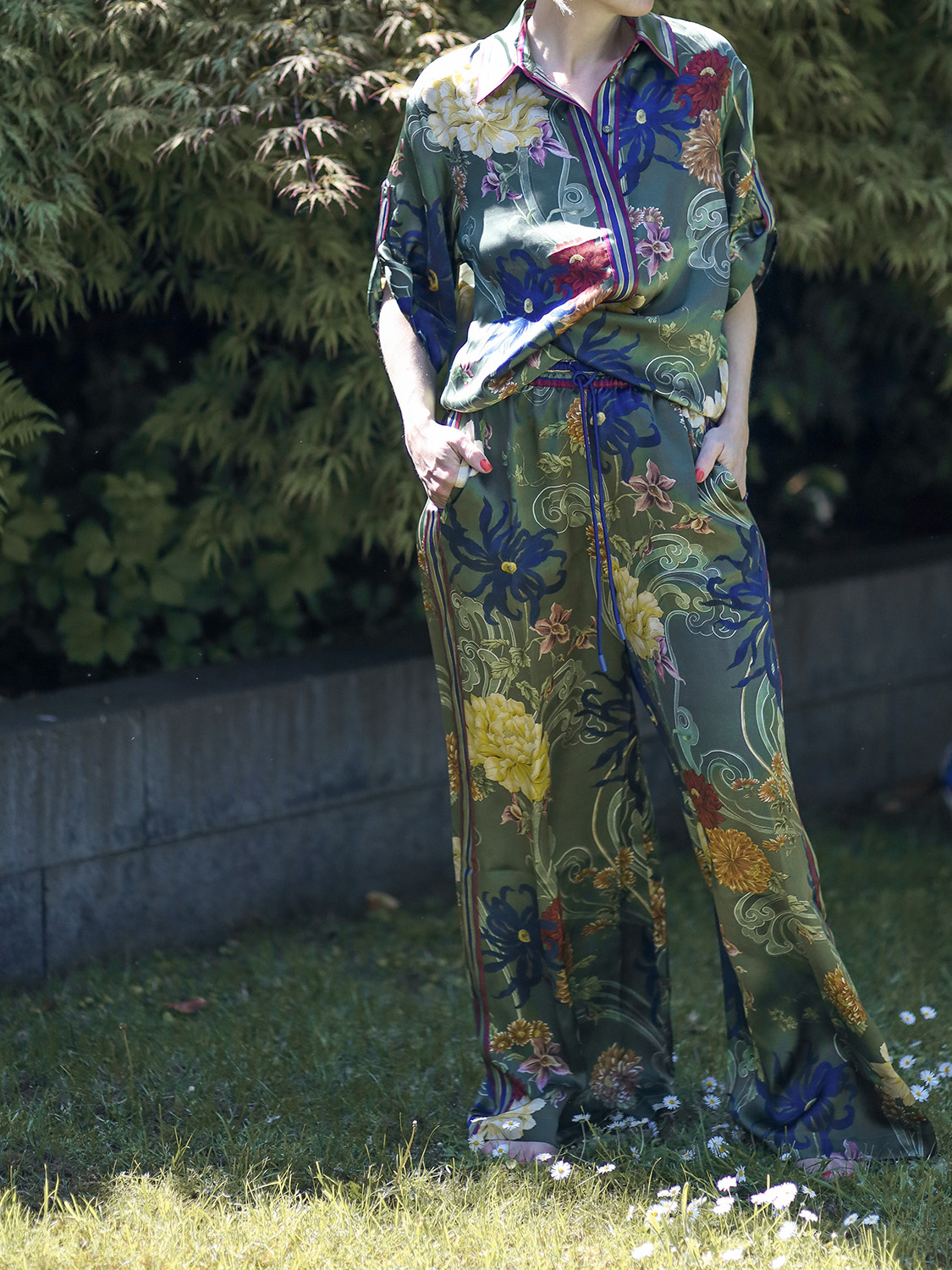 Alemais Avery – Silk Trousers 36 green