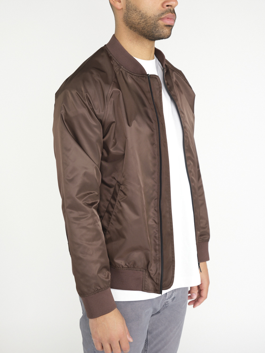 nine in the morning Bemus bomber jacket   brown 50