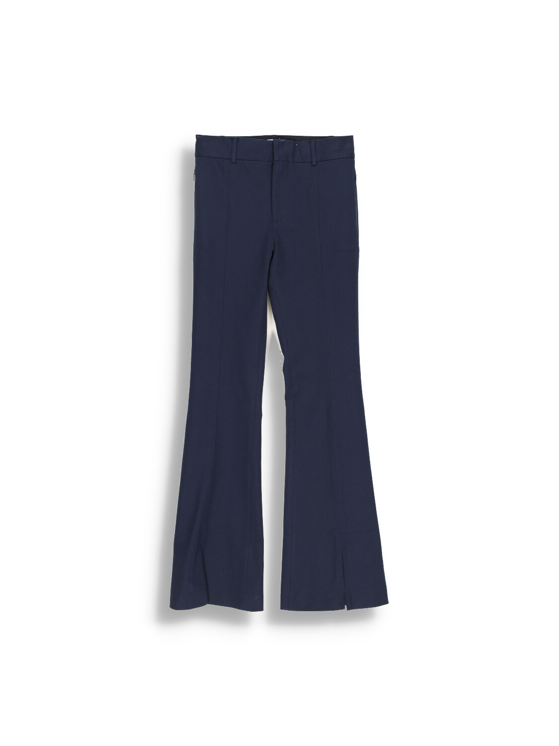 Frame Le High Flare Split - Pantalon à jambe droite noir 34