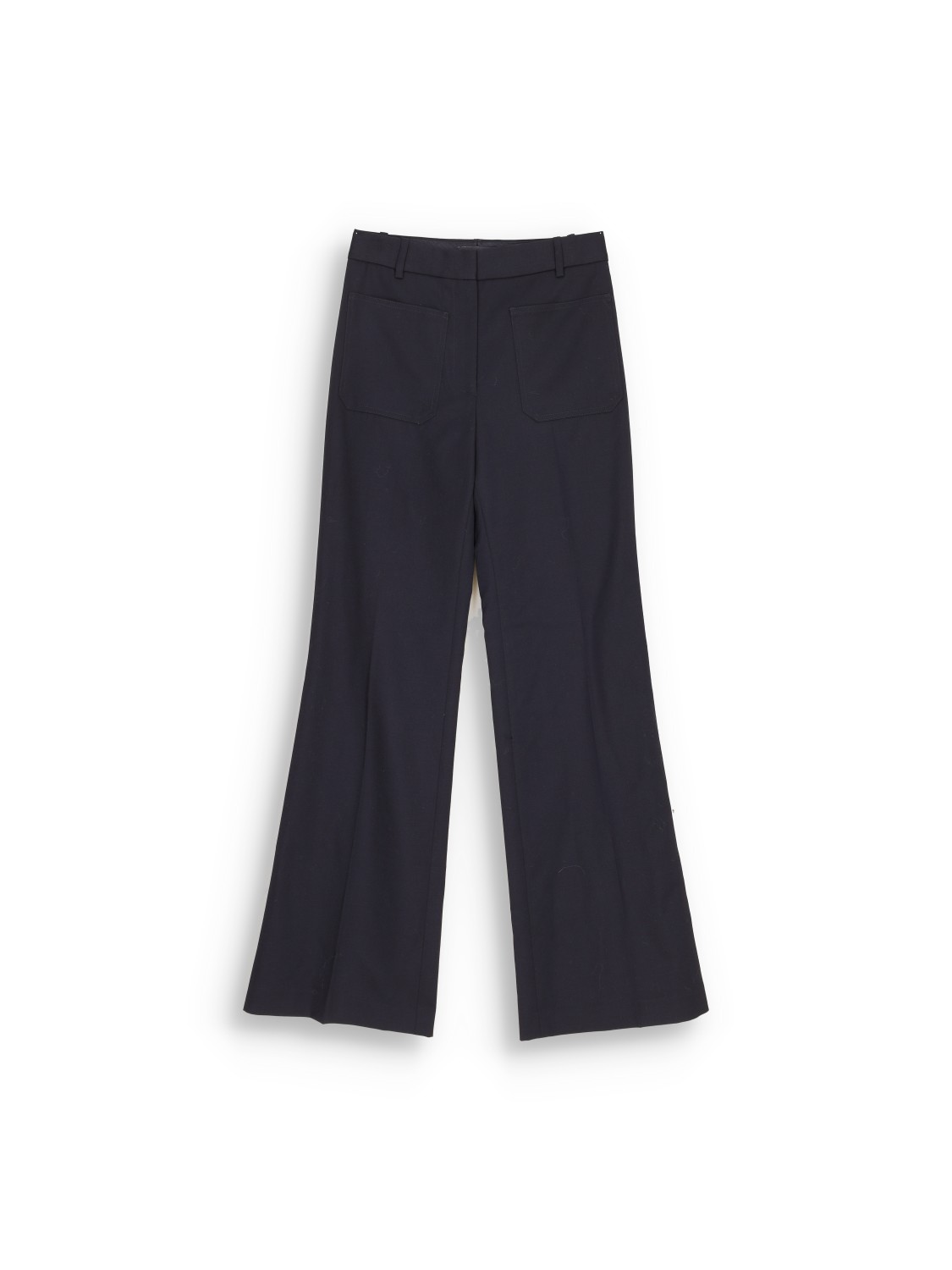 Christophe - flared trousers in virgin wool 