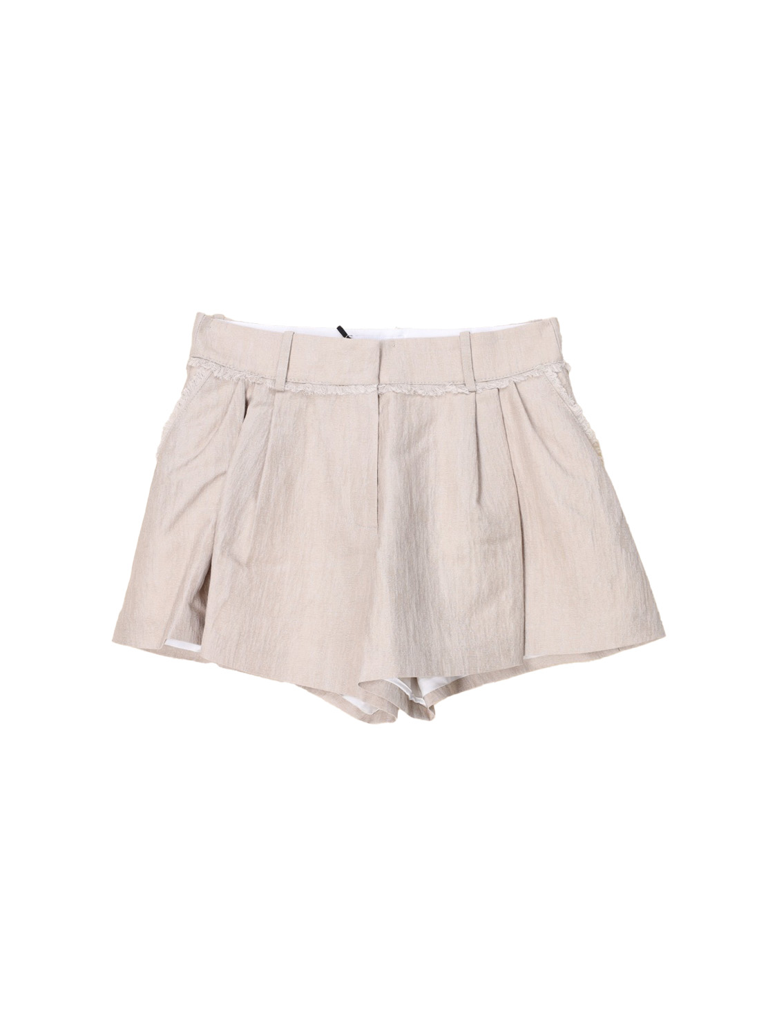 rabanne Shorts aus Baumwoll-Mix   beige 36