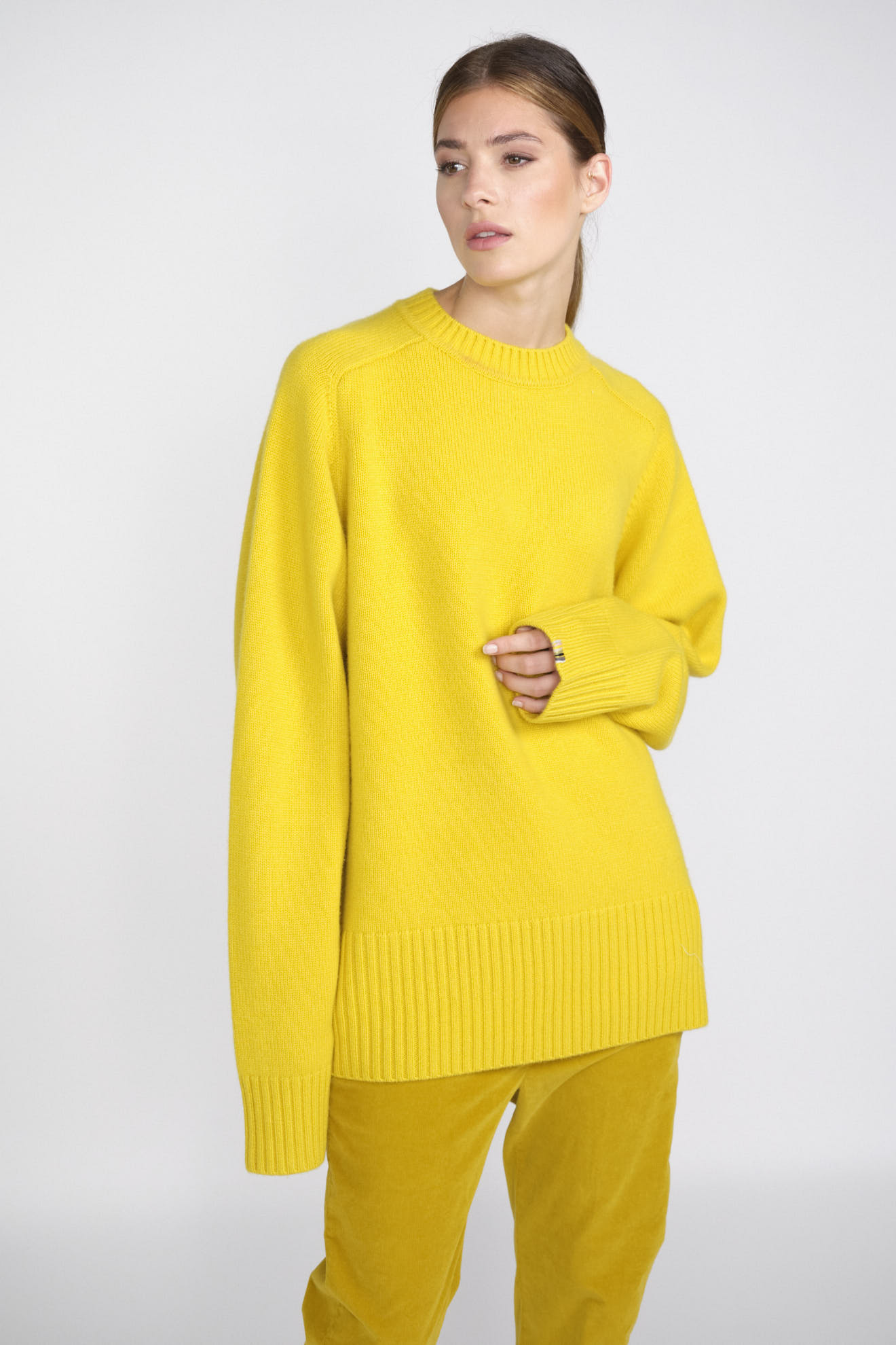 Extreme Cashmere Maman à tricoter jaune
