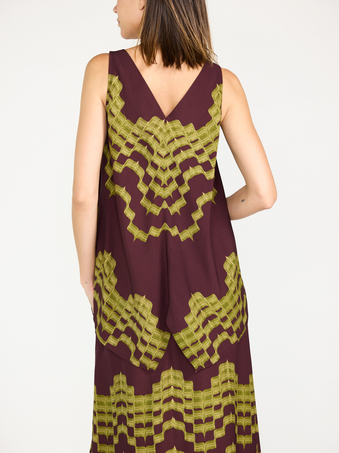 Odeeh Top mit graphischem Print bordeaux 38 Odeeh Top mit graphischem Print bordeaux 38