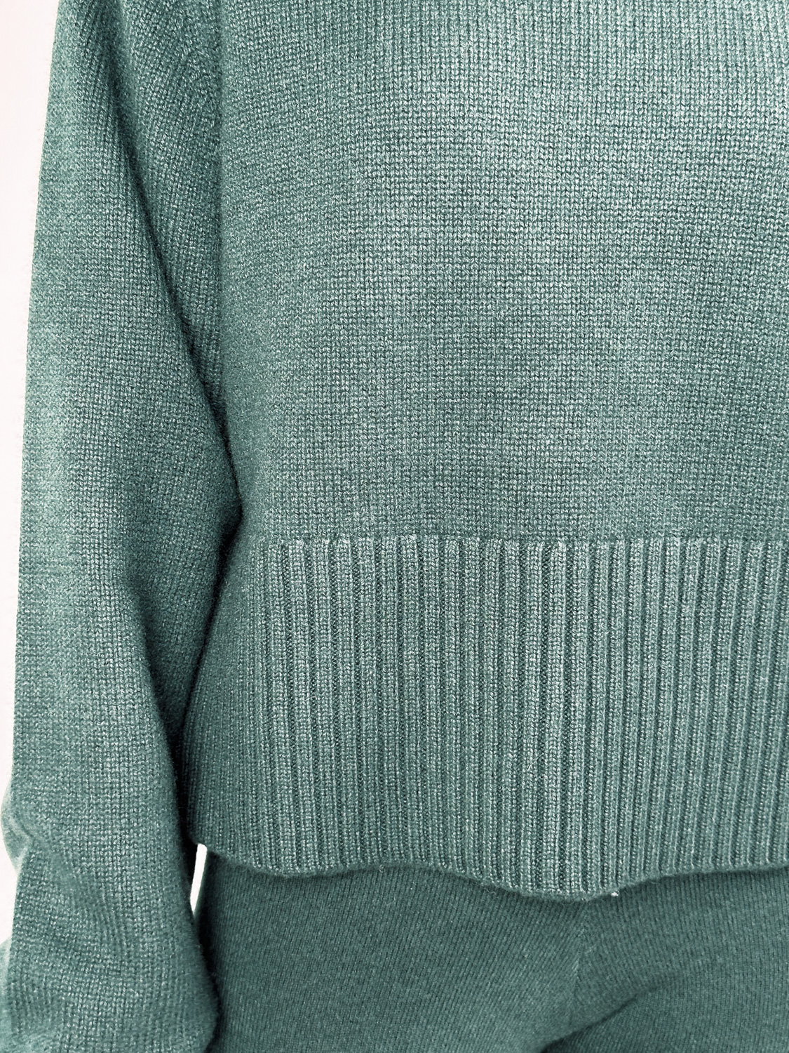 Extreme Cashmere N°256 Judith – Pullover aus Cashmere grün One Size Extreme Cashmere N°256 Judith – Pullover aus Cashmere grün One Size