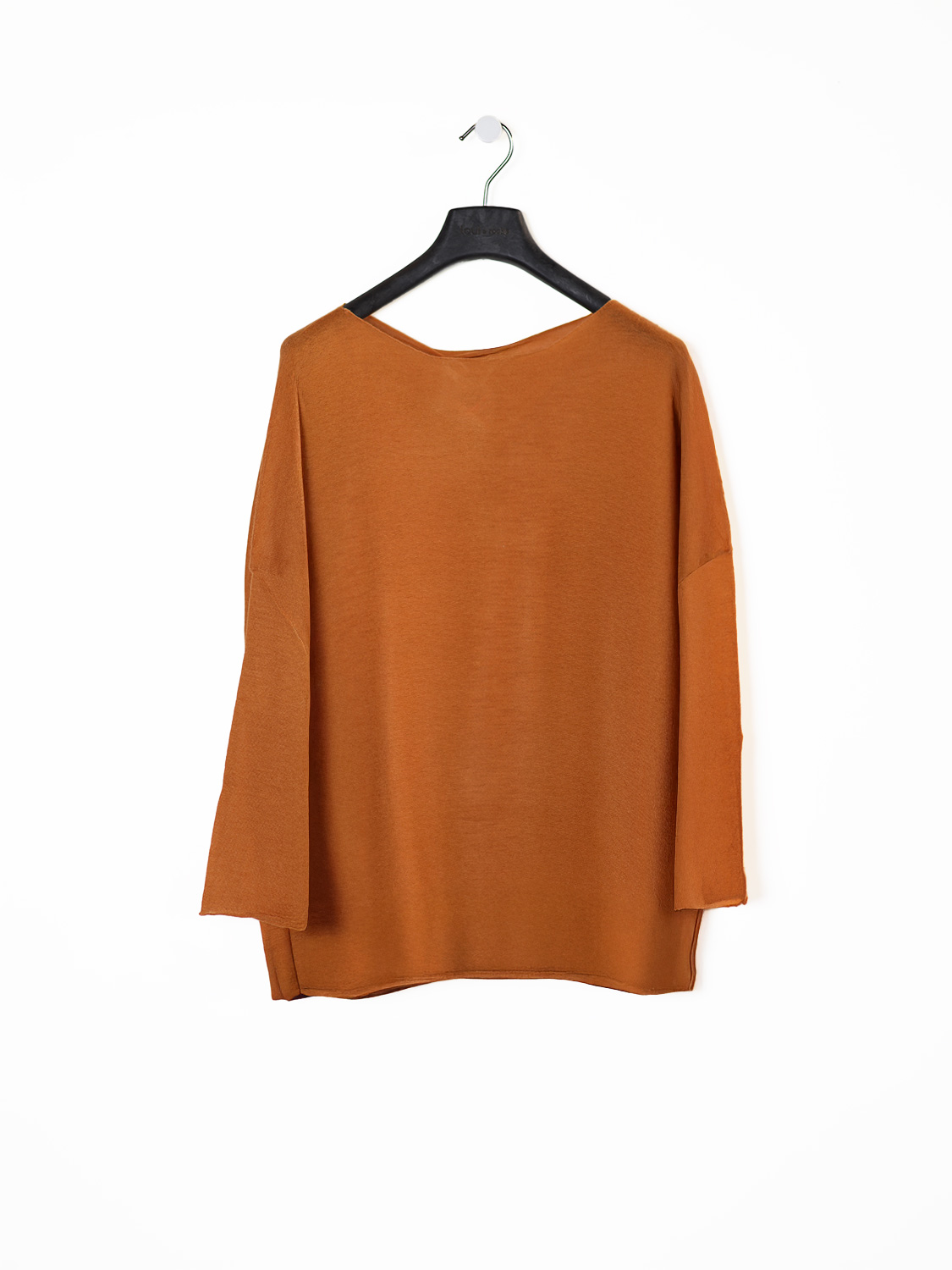 friendly hunting Leichter Cashmere-Pullover  orange XS