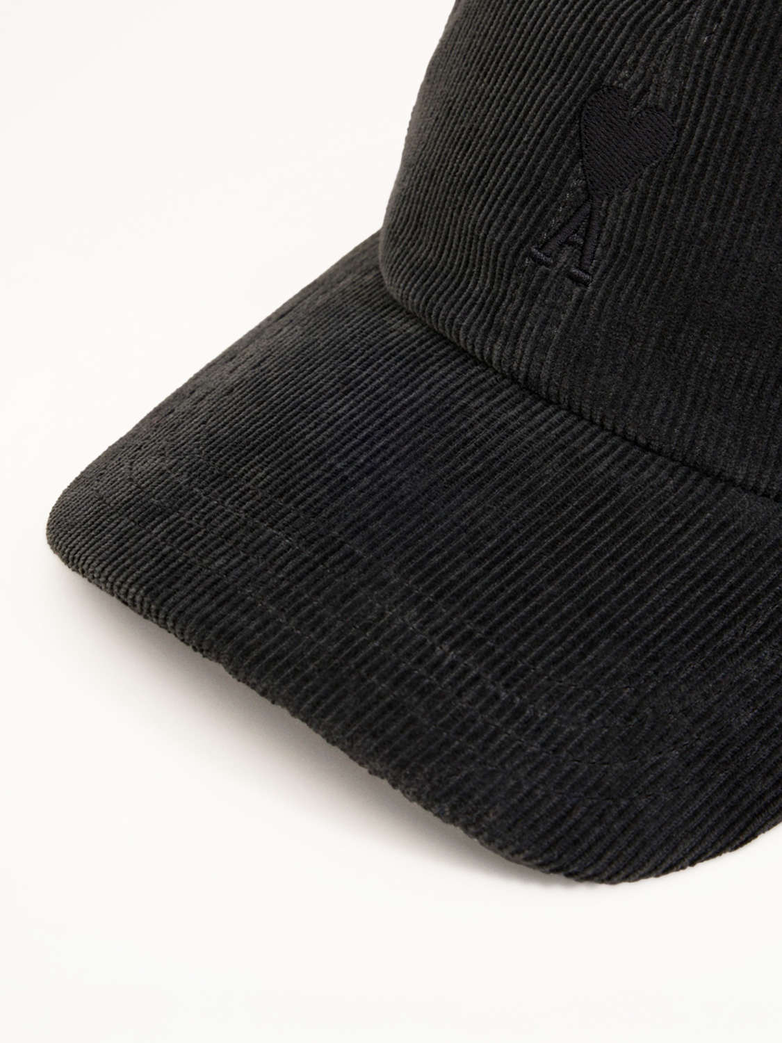 Ami Paris  Corduroy cap anthrazit One Size