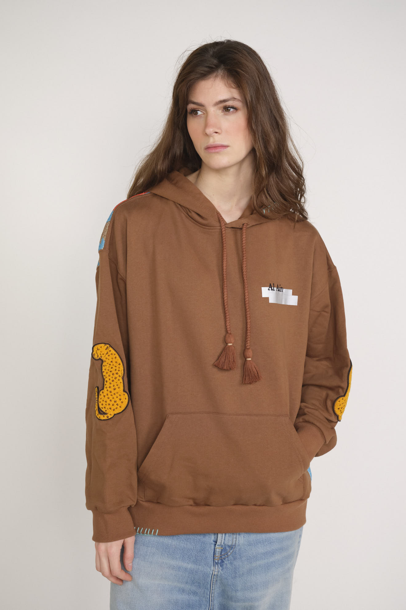 Ahox Hoodie avec design imprime en coton de Al Ain loui.rocks