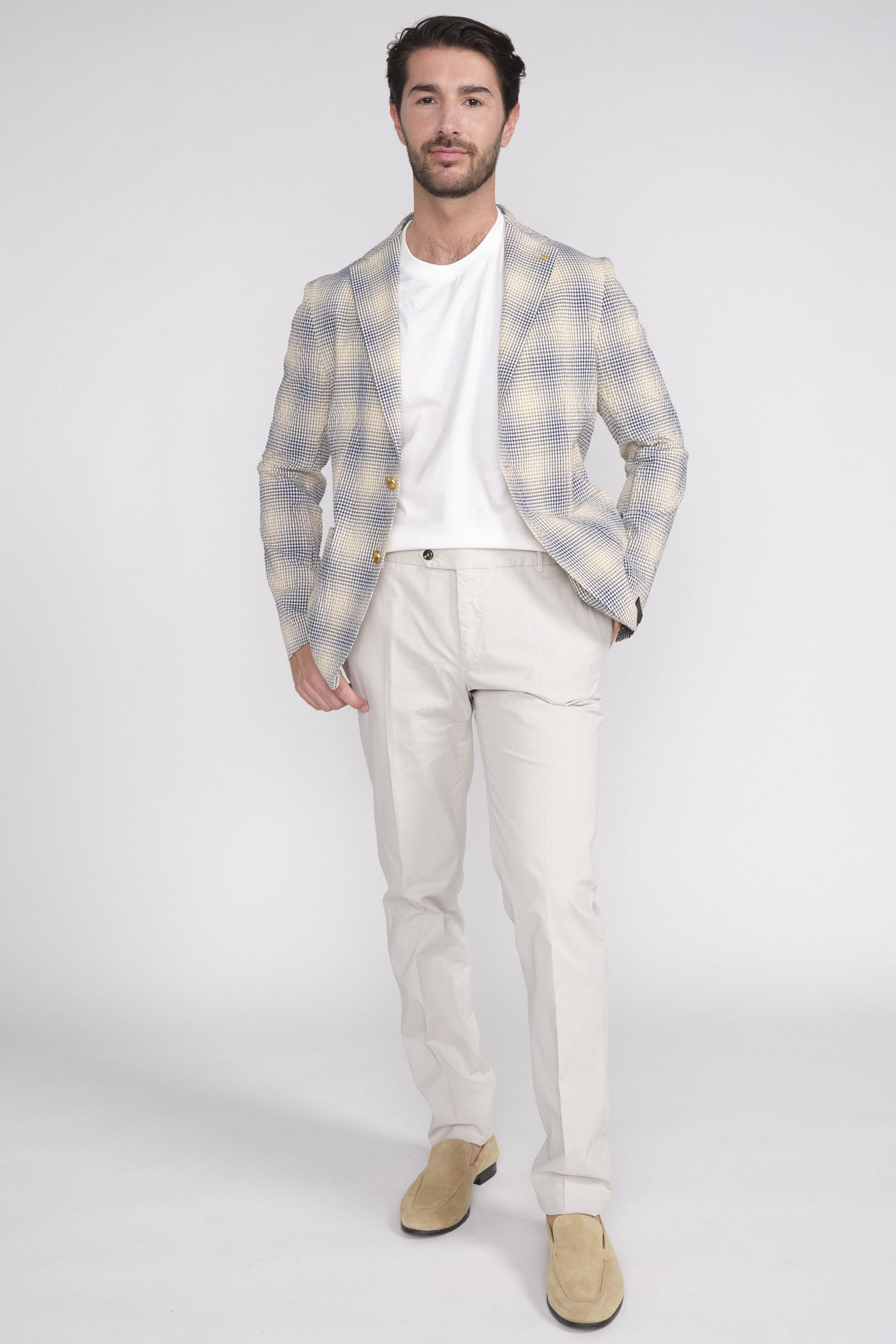 TAGLIATORE Cape Jacket – Locker geschnittene Jacke mit tief eingesetzten Ärmeln Herren - Style it 