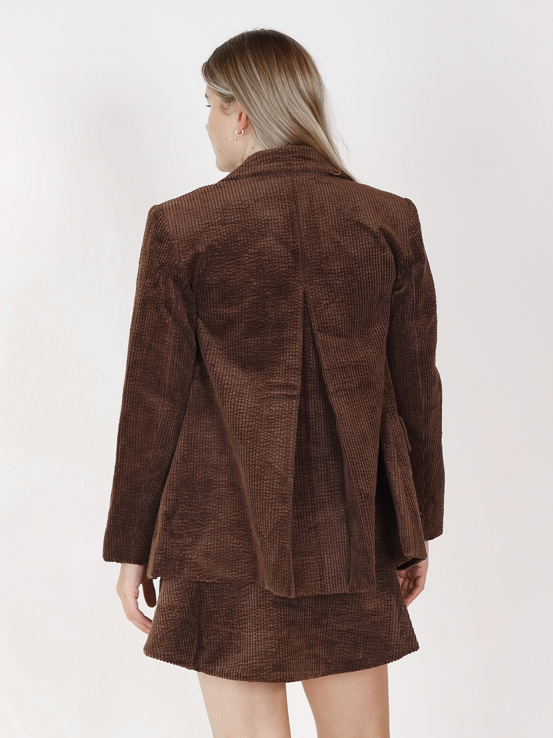 Ganni Corduroy jacket XXS/XS brown