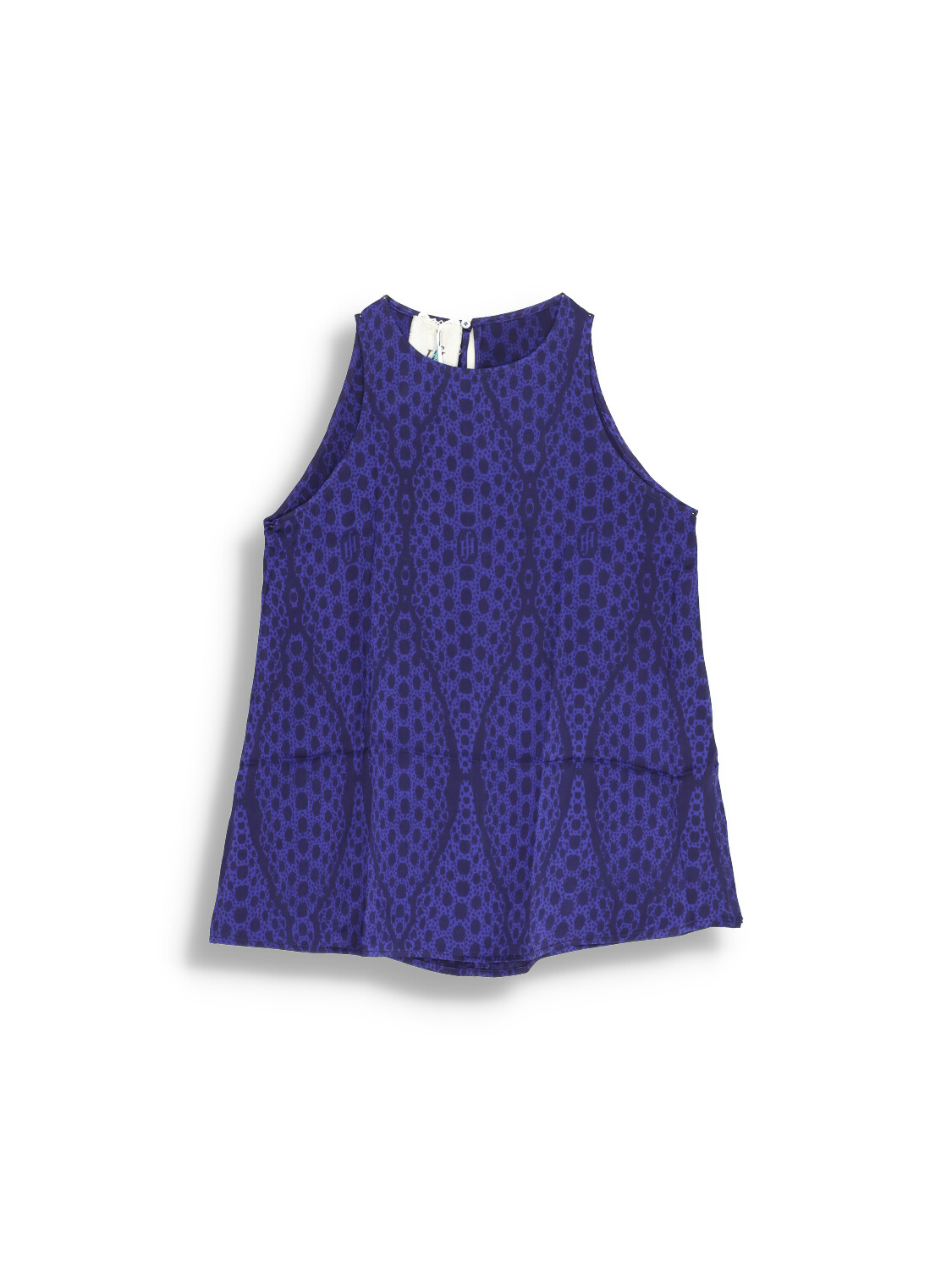 Salvia Dragona Skin - Silk print design blouse top