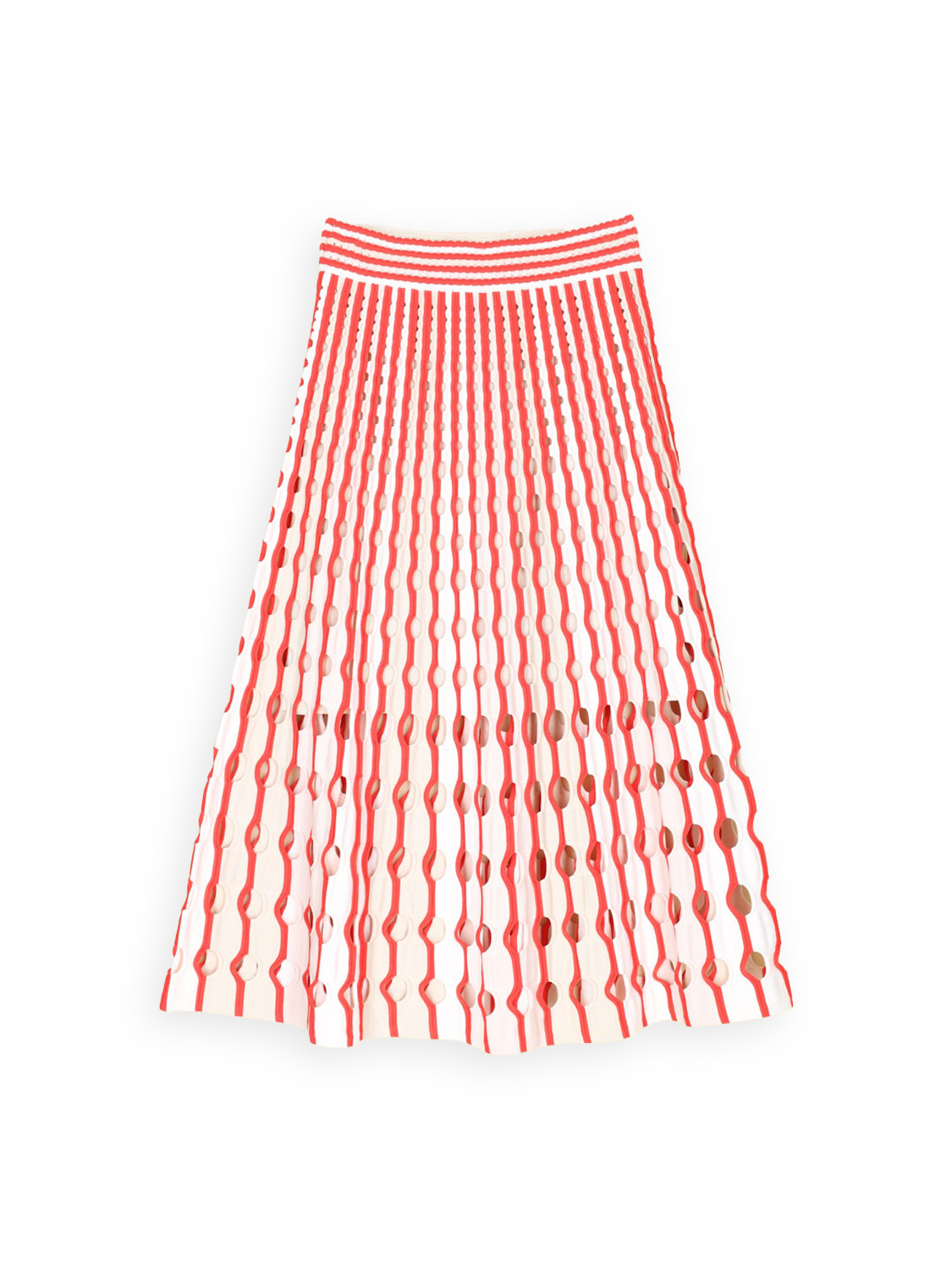 Simkhai Jax – Skirt with hole pattern   multi M