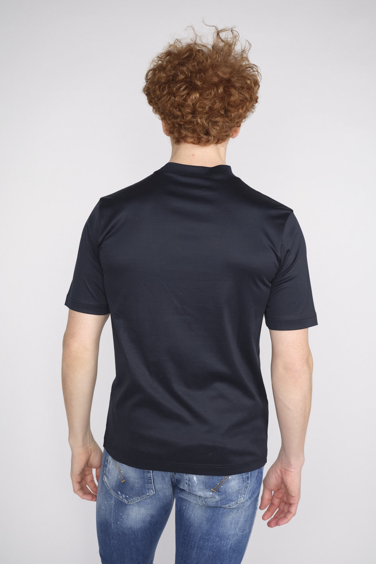 Stefan Brandt Eike - T-shirt en coton blau M