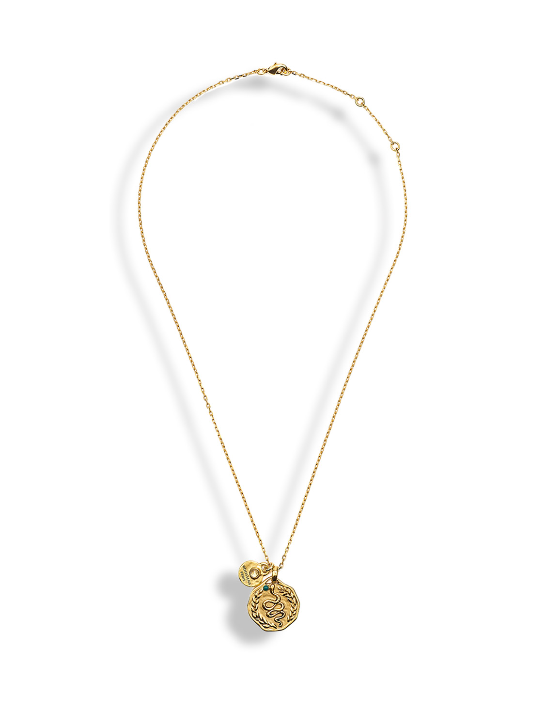 Goossens Carthage laurel serpent medal – Kette mit Talismananhänger gold One Size