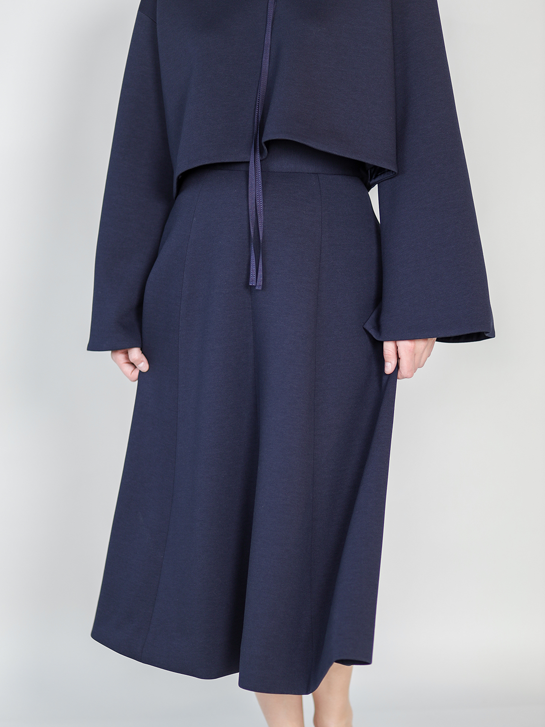 Sly010 Ausgestellter Maxiirock  36 navy
