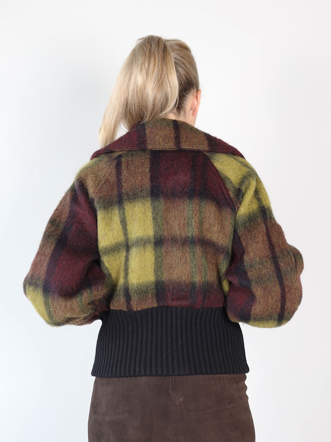 Roberto Collina Giubbotto – Jacke mit Muster  mehrfarbig S