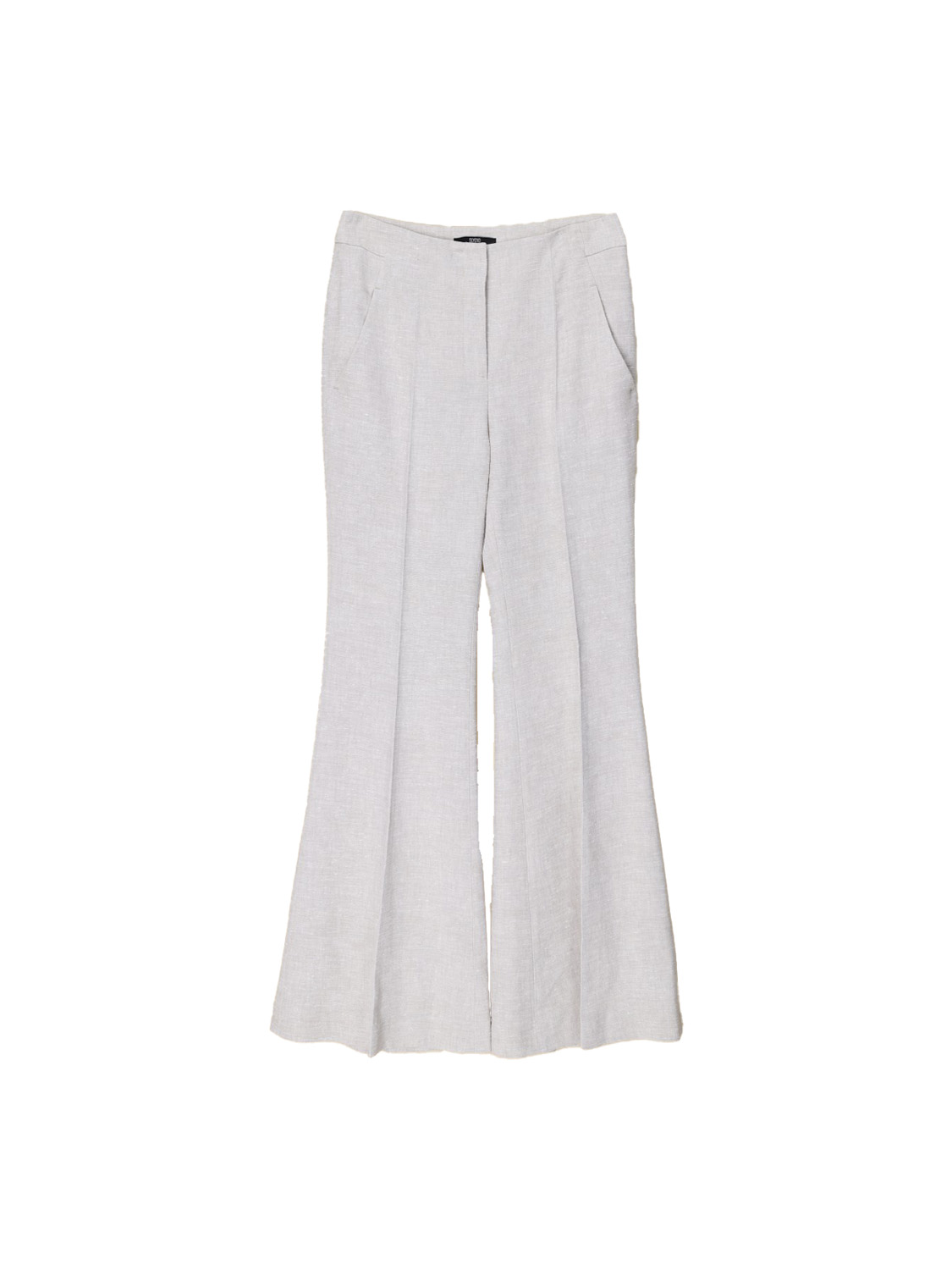 Jody tweed look linen trousers 