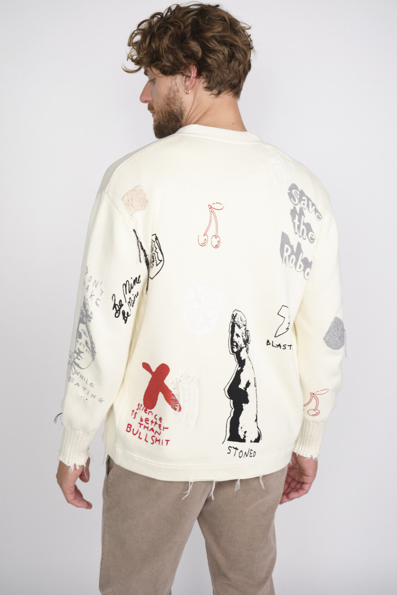R13 Letterman cardigan R13 Letterman cardigan