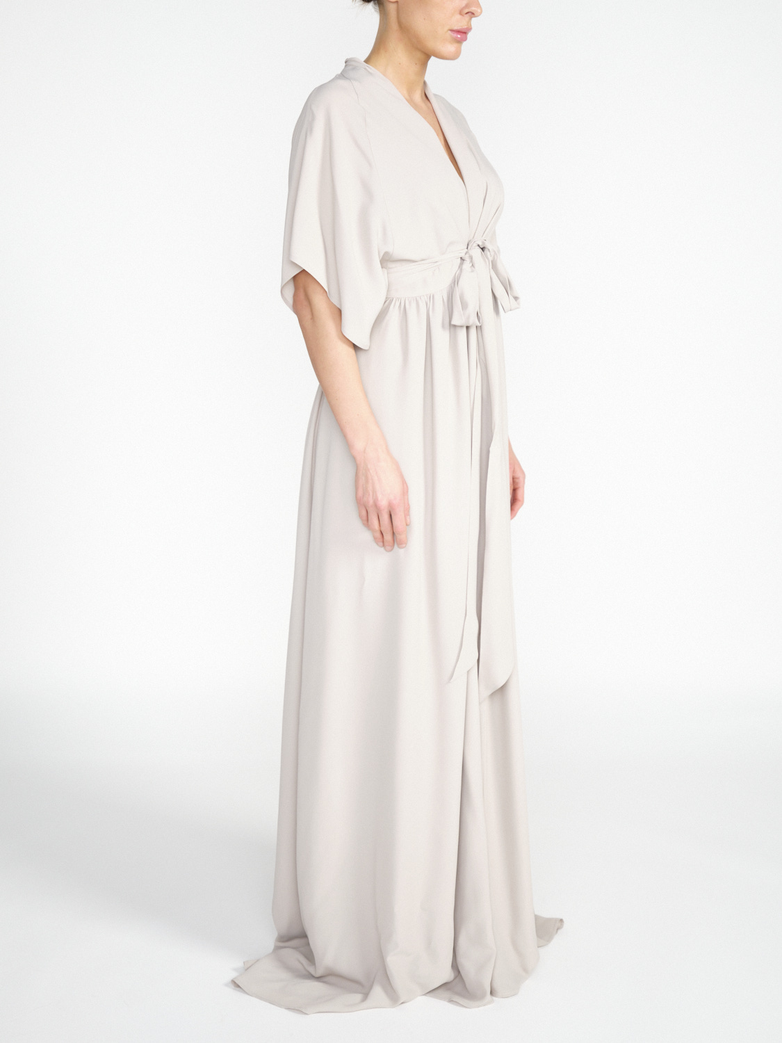 Sly010 Valery - Silk maxi dress   beige 36