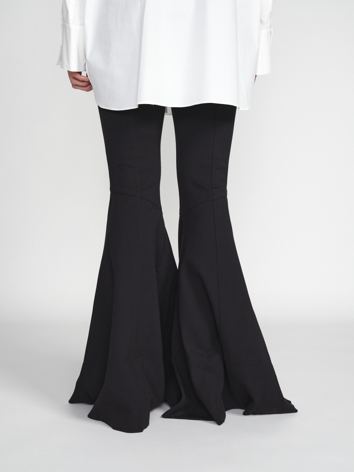 Dorothee Schumacher Emotional Essence - Pantaloni svasati elasticizzati   nero XS