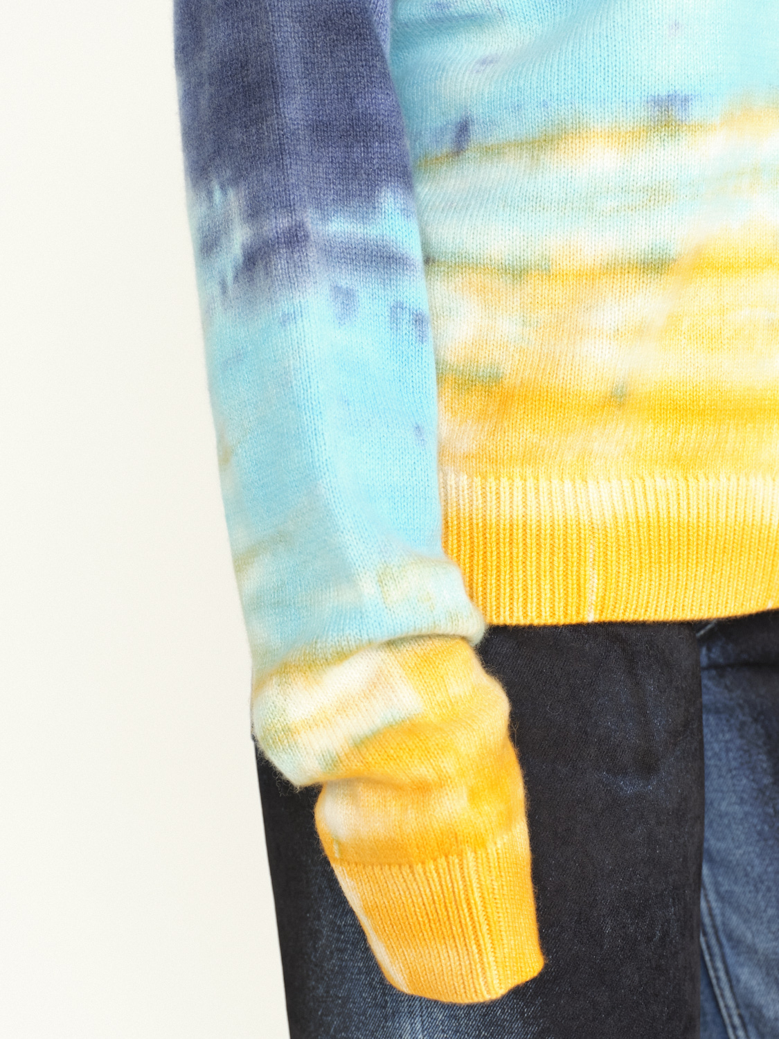 The Elder Statesman Sonar Simple – Pullover aus Kaschmir   mehrfarbig M