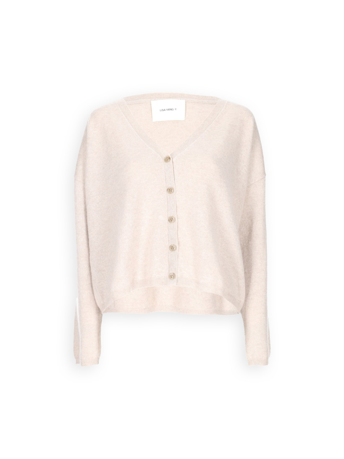Abby - Cashmere cardigan with glitter effects 
