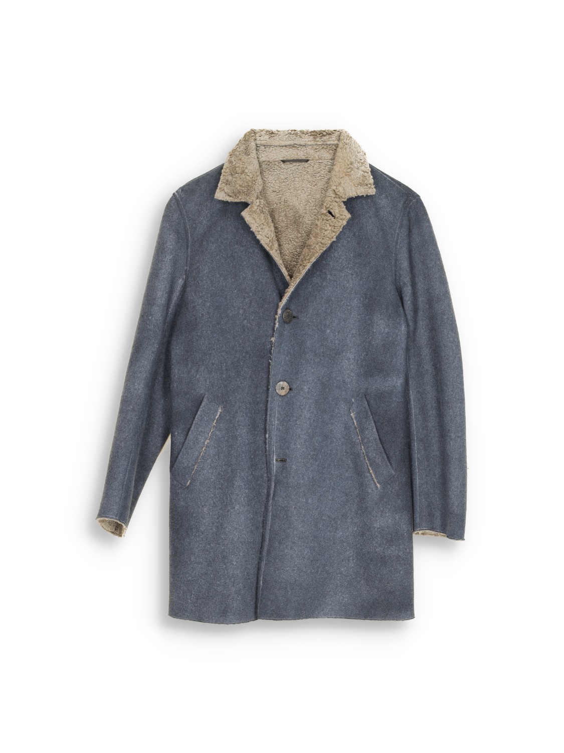GMS 75 Wool fabric coat  blue XL