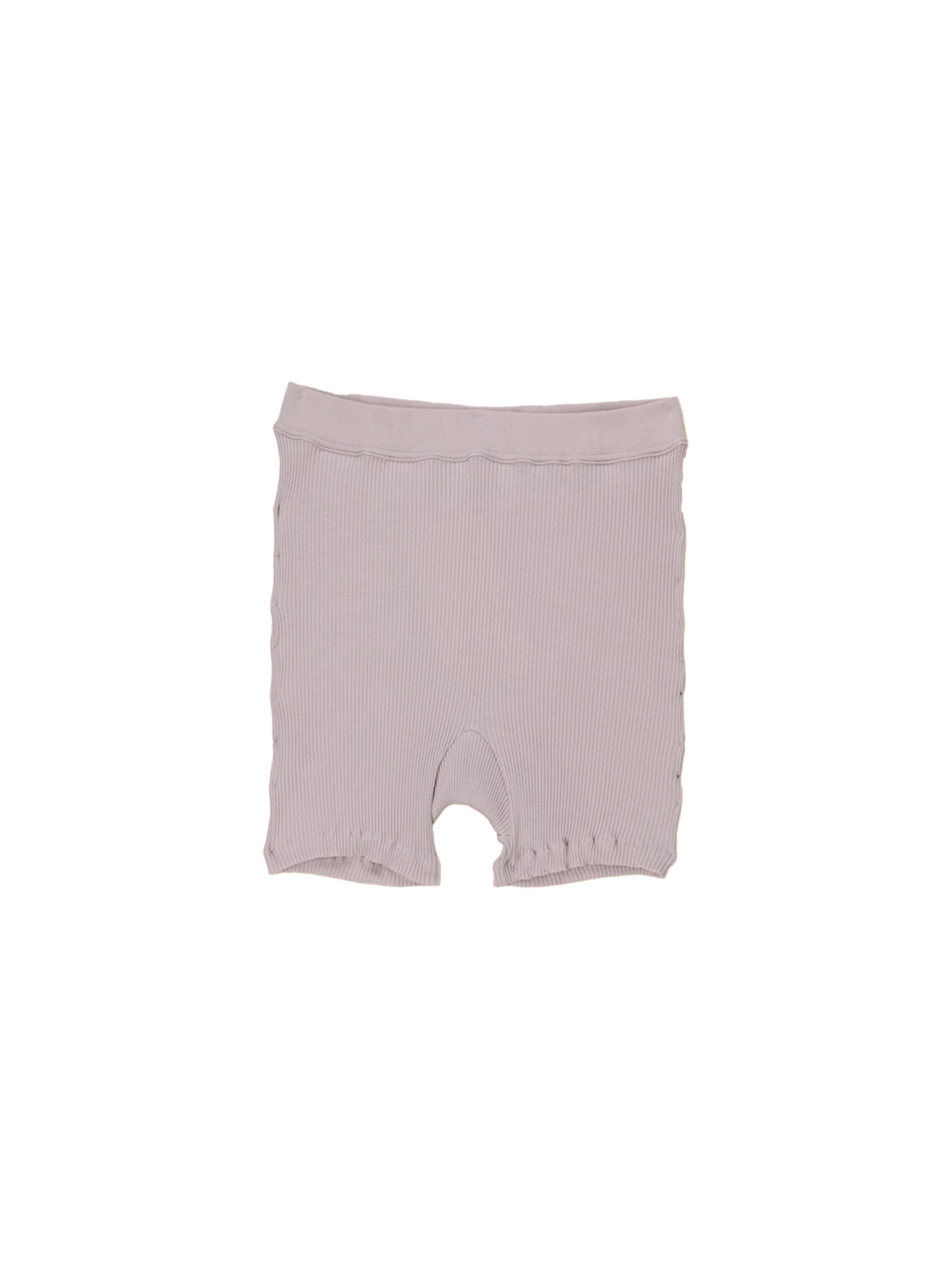 Oscalito Stretchige Ripp-leggings-Shorts   beige XS