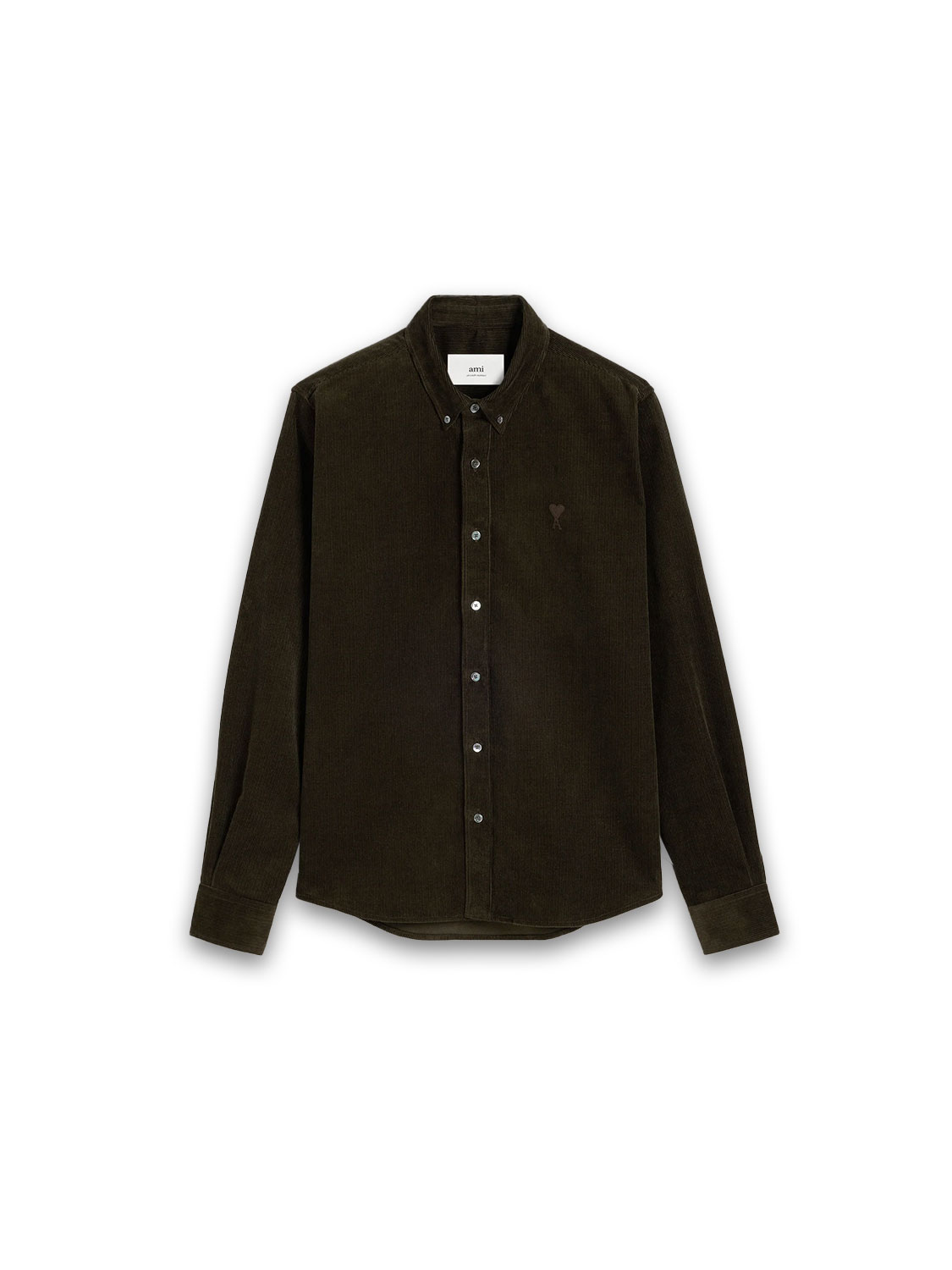 Ami Paris  ADC Shirt – cotton denim shirt  khaki S