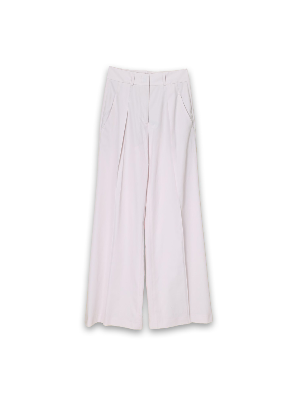 Flora – Schimmernde Hose mit weitem Bein