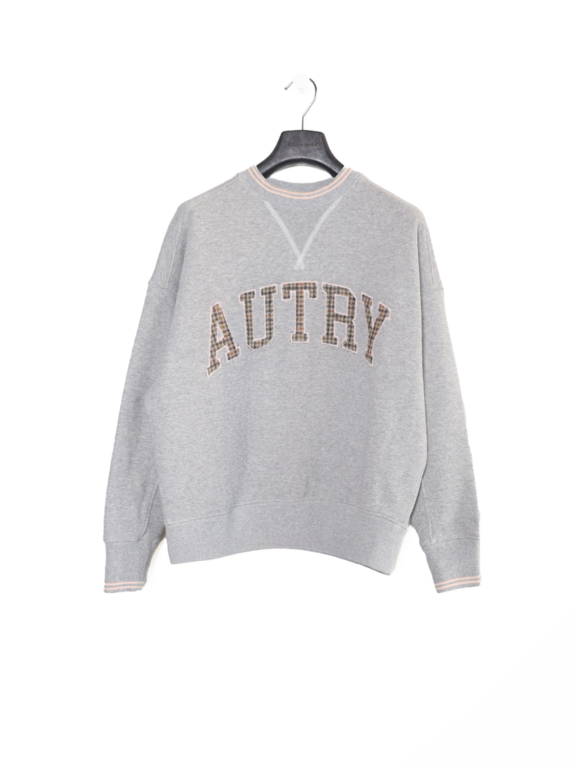 Sweatshirt with patch logo