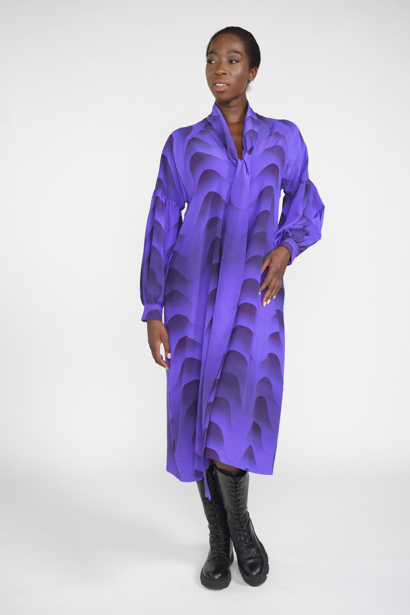 Odeeh Retro Wave Dress Odeeh Retro Wave Dress