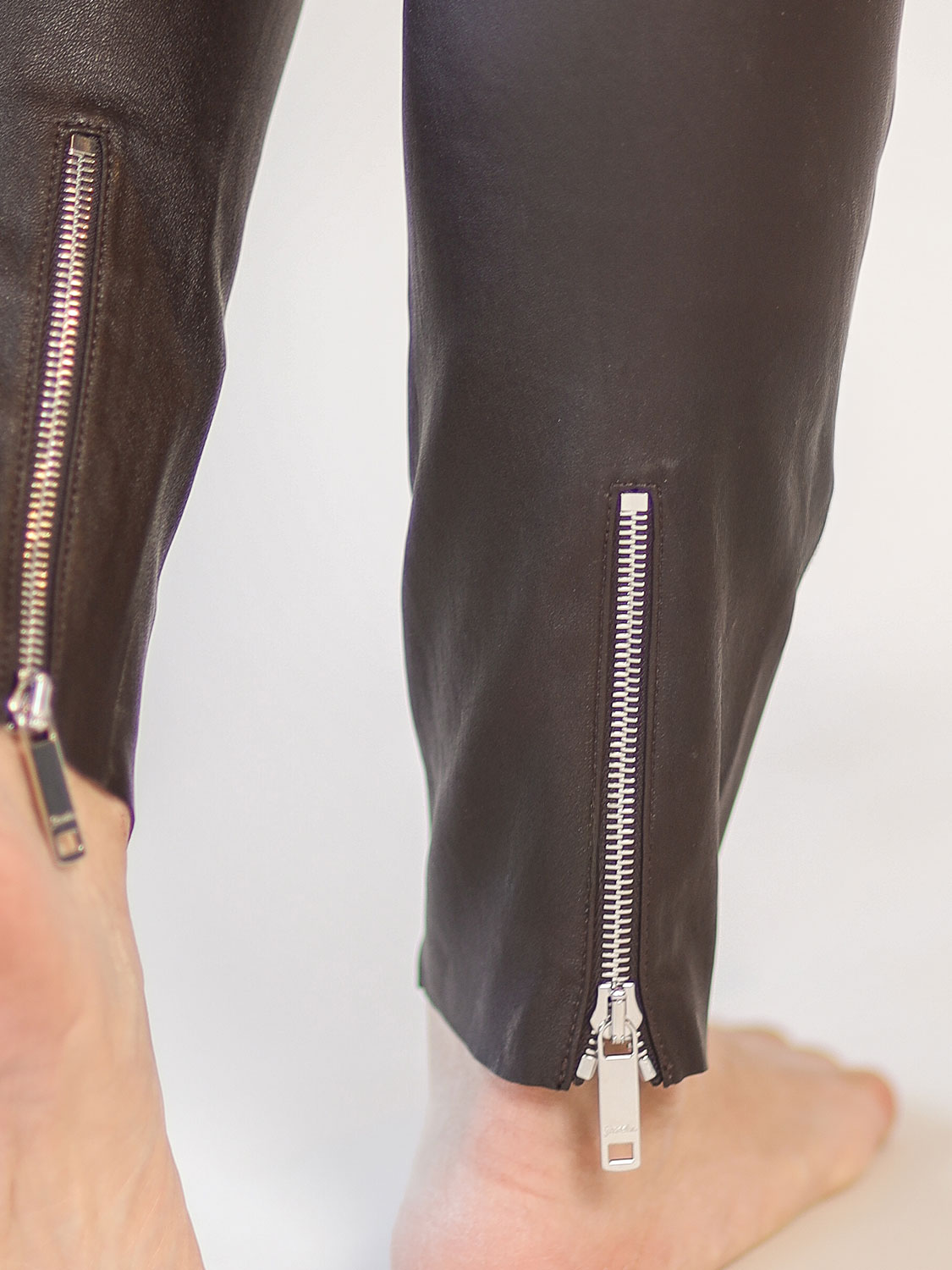 jitrois Calecon – Lederleggings  braun 34