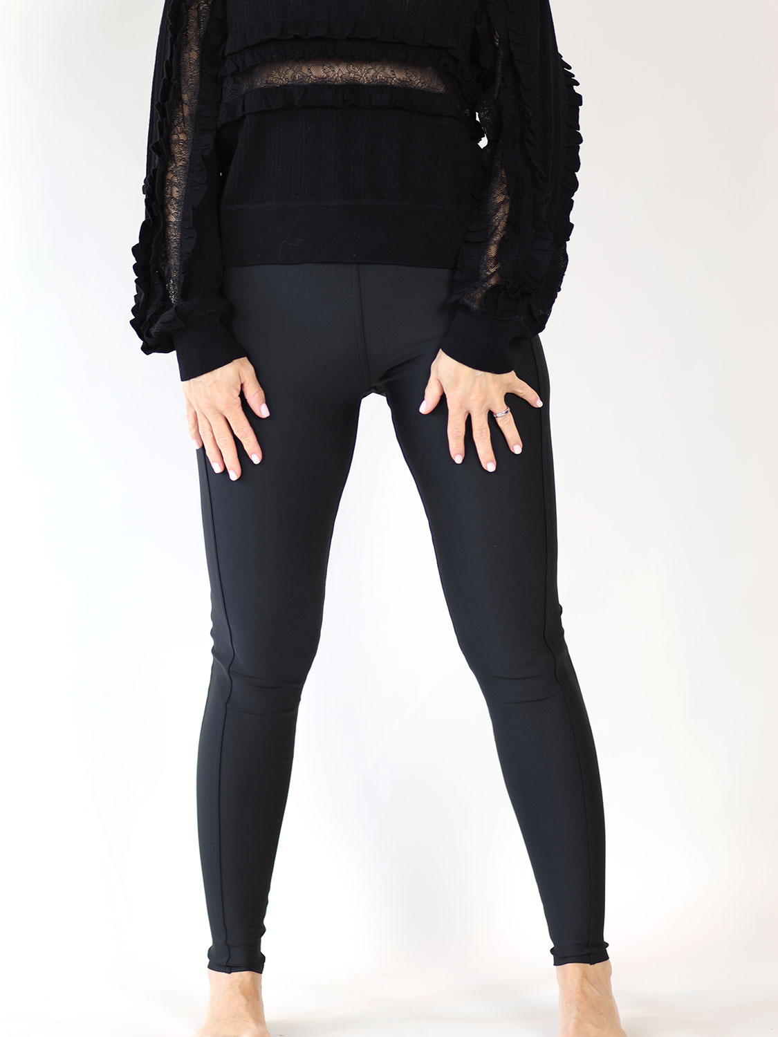 Dorothee Schumacher Sharp Cut - Leggings  schwarz XS