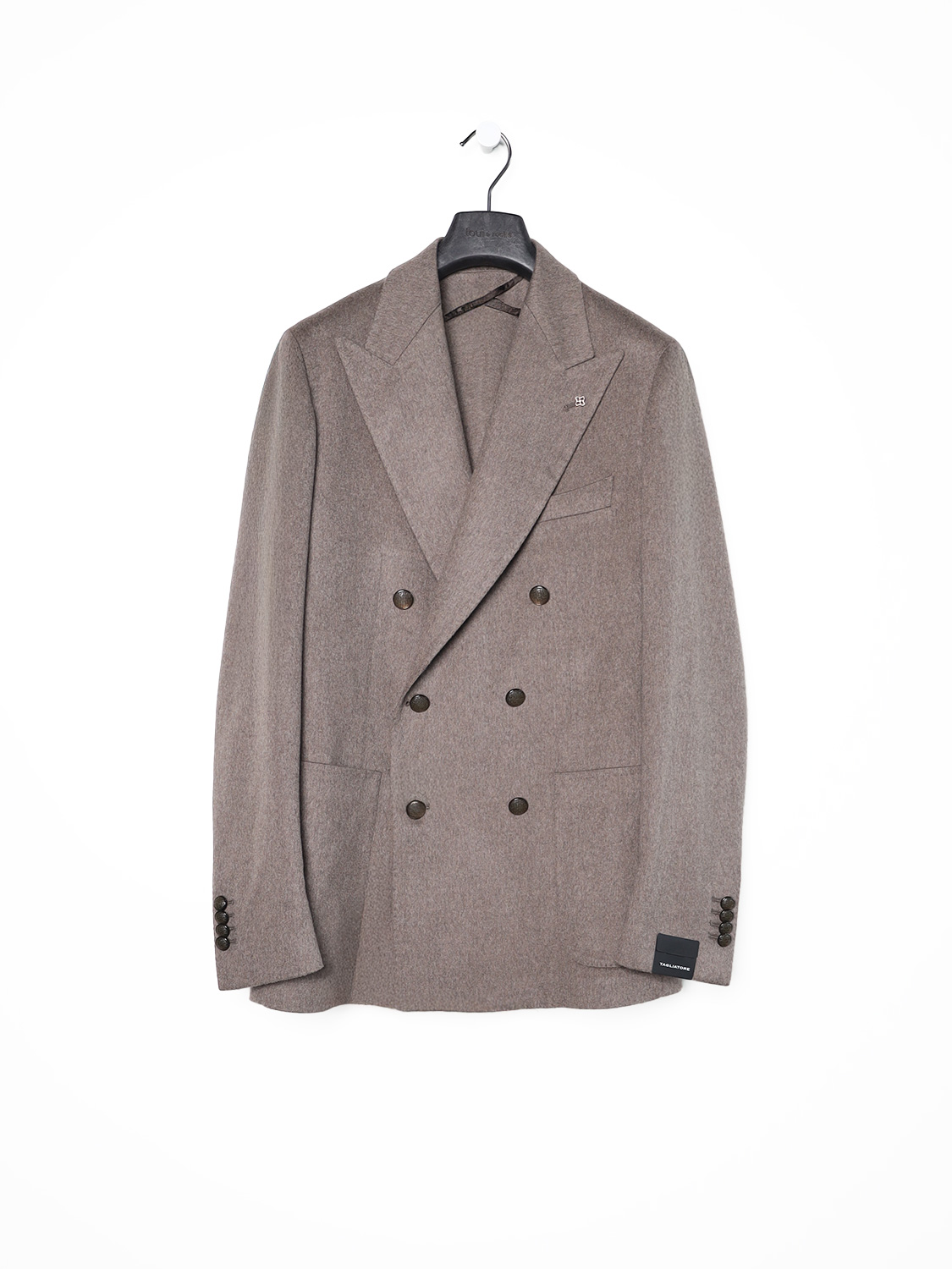 Double-breasted wool jacket