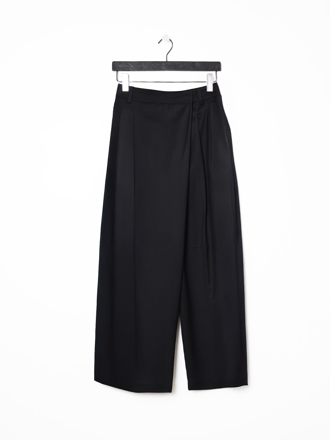 Calendered – Wide-leg pants 