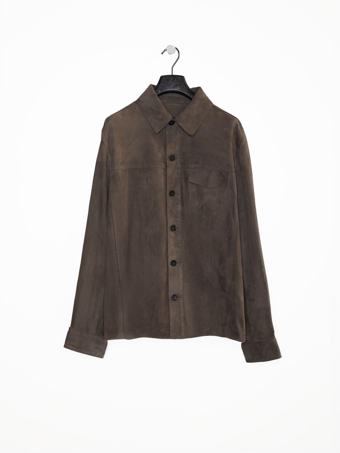 Hemdjacke aus Lammleder  